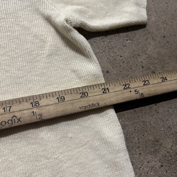 VINTAGE 90S POLO BY RALPH LAUREN MENS SHORT SLEEVE 100% LINEN SHIRT SIZE XL - Picture 4 of 5